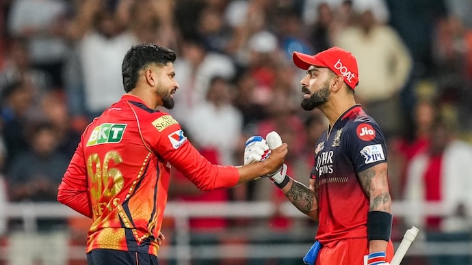 shreyas-iyer-and-virat-kohli- RCB in IPL 2025 final
